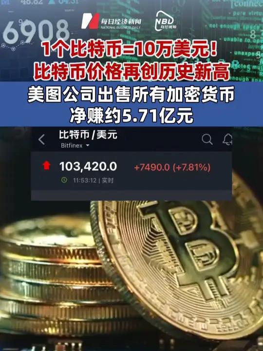 比特币再创新高，上涨幅高达11.66%，还还来得及吗？